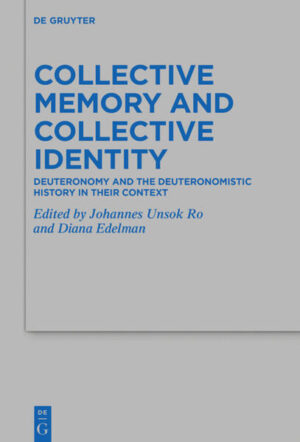 “Collective memory” has attracted the attention and discussion of scholars internationally across academic disciplines over the past 40−50 years in particular. It and "collective identity" have become important issues within Hebrew Bible/Old Testament studies